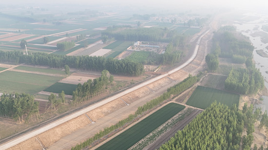 白沟河治理工程（涿州段）右堤施工二标
